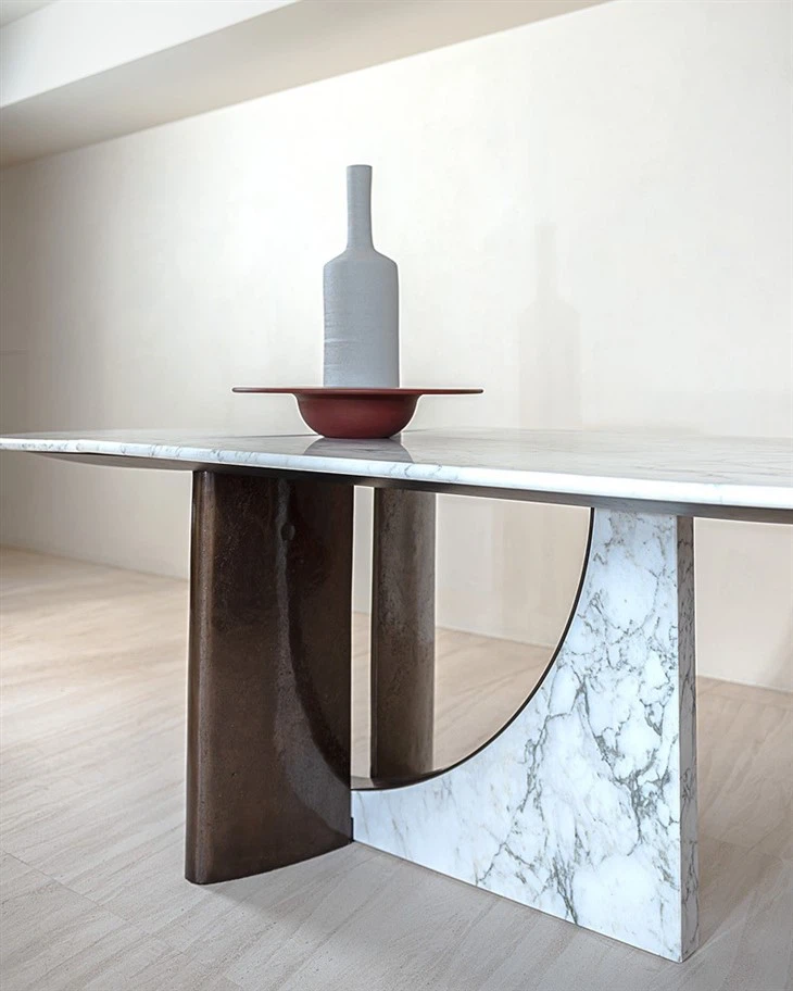 Luxury Italian Dining Table Set
