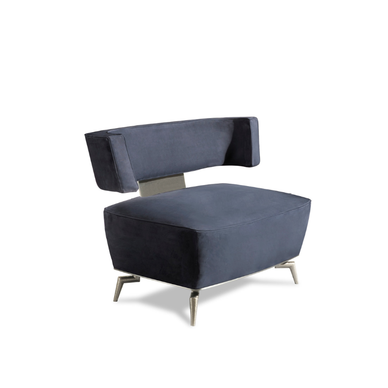 Kerusi Berlengan Kayu Moden