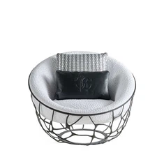 Grey Modern Kerusi berlengan