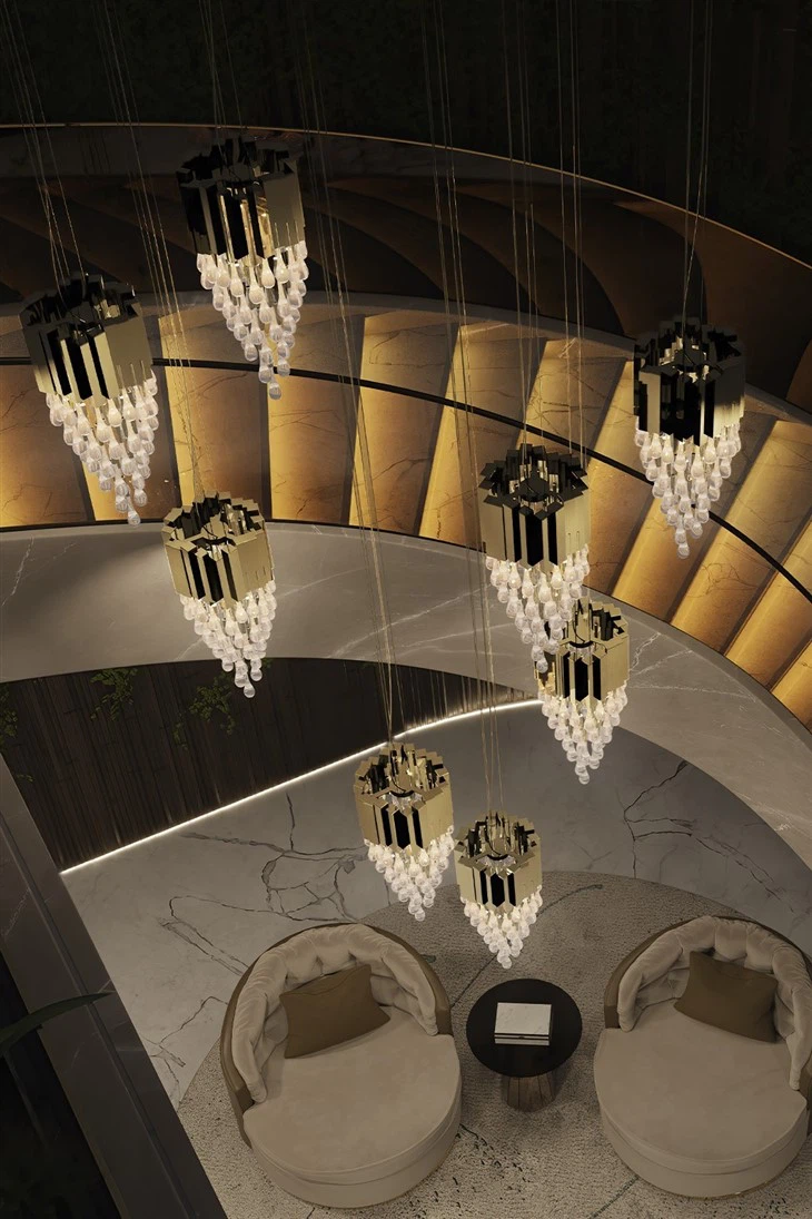 Mini Chandelier Pendant Light