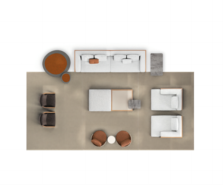 Upholstered Outdoor Sofa